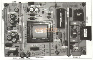 三洋32ce530 aled液晶彩電電源 背光燈板維修詳解